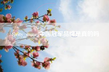 曹县中国冠军品牌是真的吗
