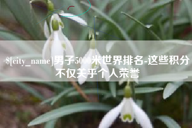 曹县男子5000米世界排名-这些积分不仅关乎个人荣誉