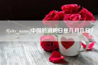 曹县中国的消防日是几月几日？