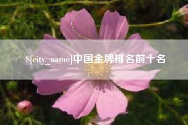 曹县中国金牌排名前十名