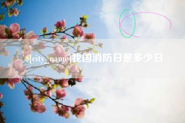 曹县我国消防日是多少日