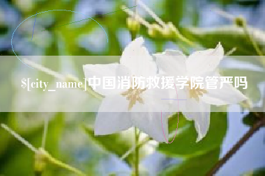曹县中国消防救援学院管严吗