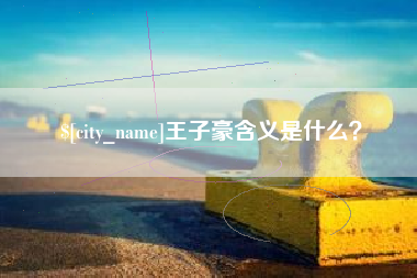曹县王子豪含义是什么？