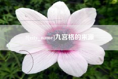 曹县九宫格的来源