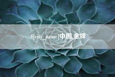 曹县中国,金牌