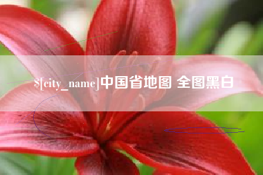 曹县中国省地图 全图黑白