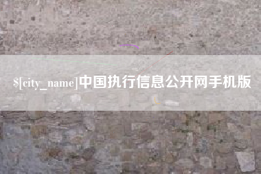 曹县中国执行信息公开网手机版