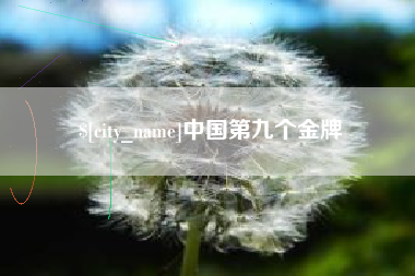 曹县中国第九个金牌