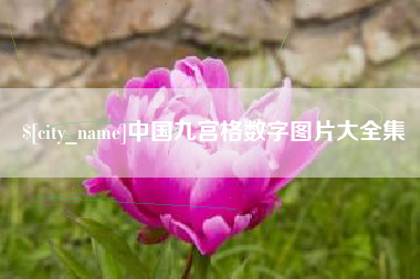 曹县中国九宫格数字图片大全集