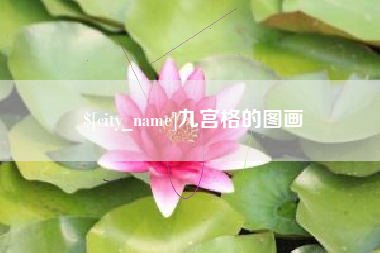 曹县九宫格的图画