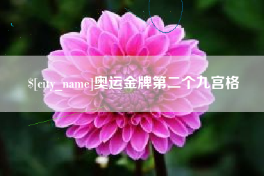 曹县奥运金牌第二个九宫格