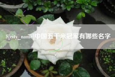 曹县中国五千米冠军有哪些名字